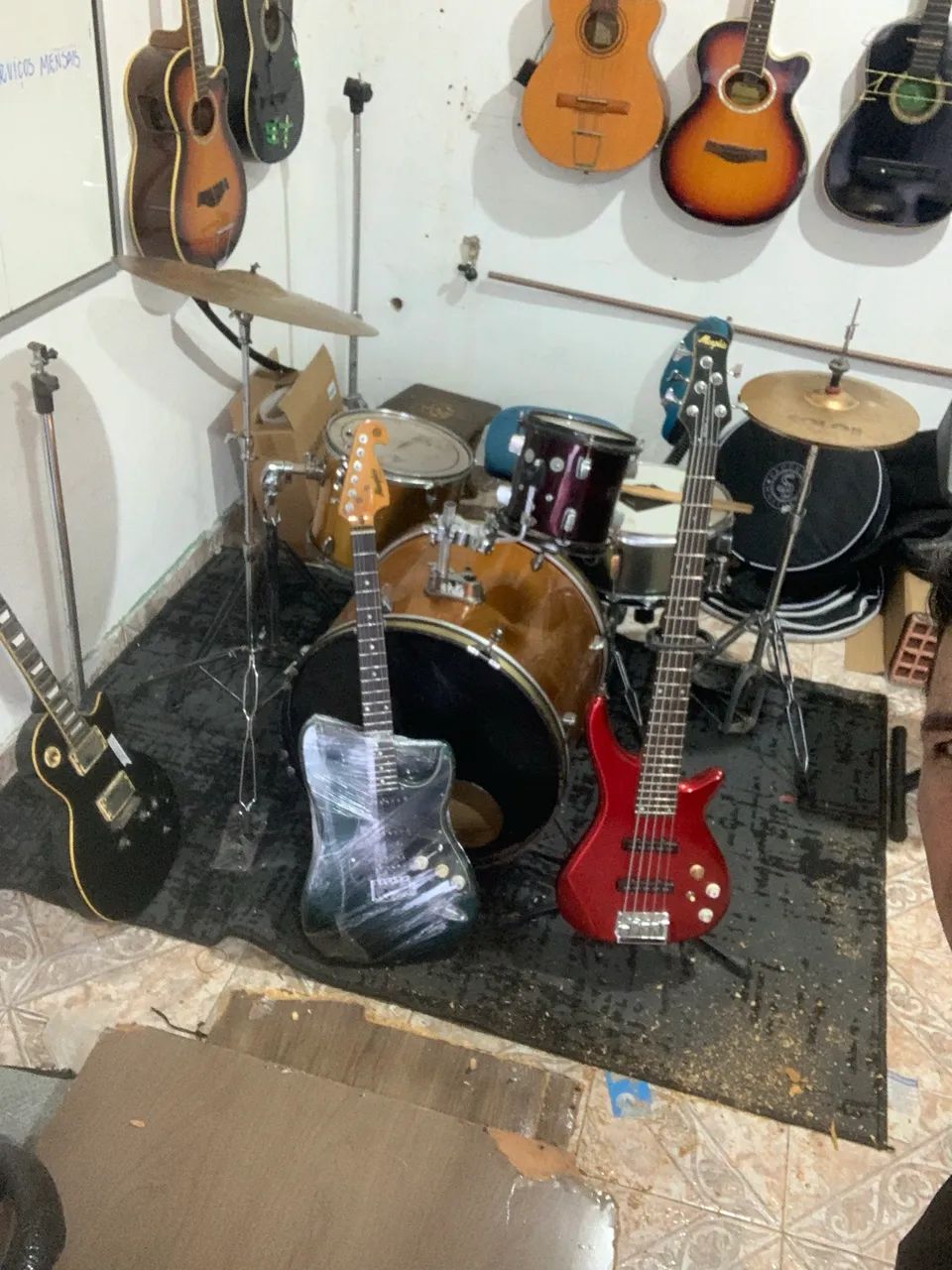 Bateria acústica  - Foto 2