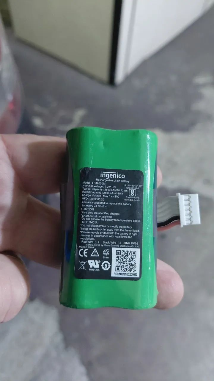 Bateria de litio maquininha  - Foto 3