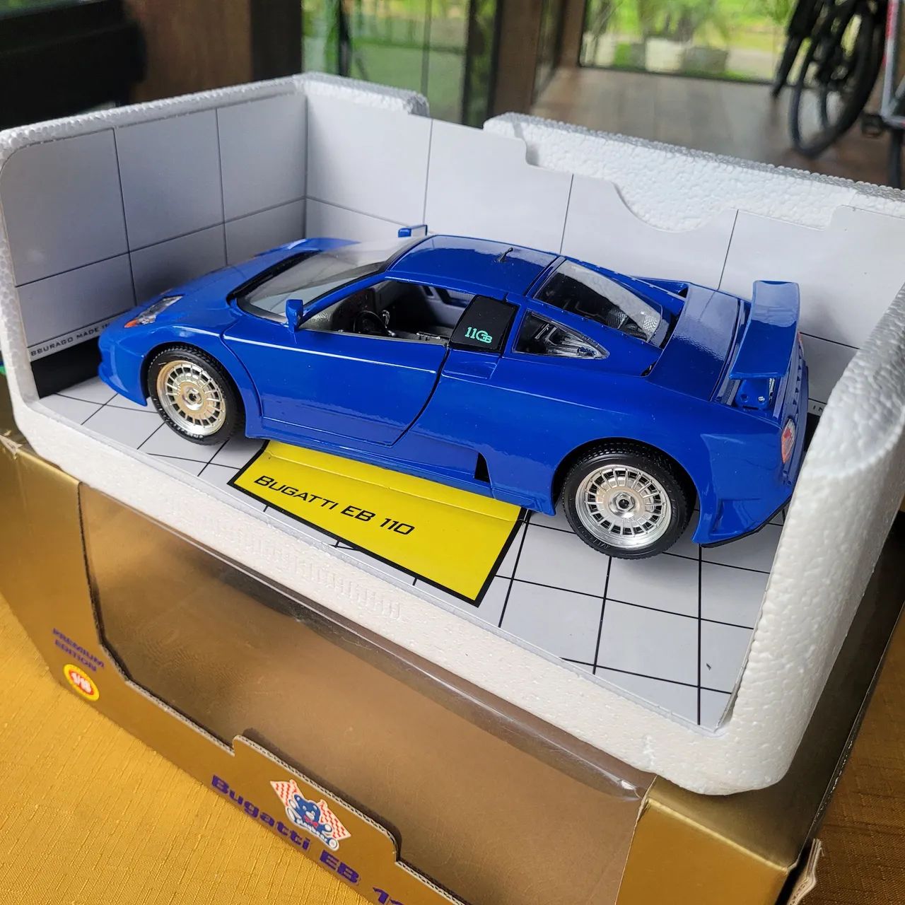 Miniatura Bburago 1:18 Bugatti Eb110 - Foto 2