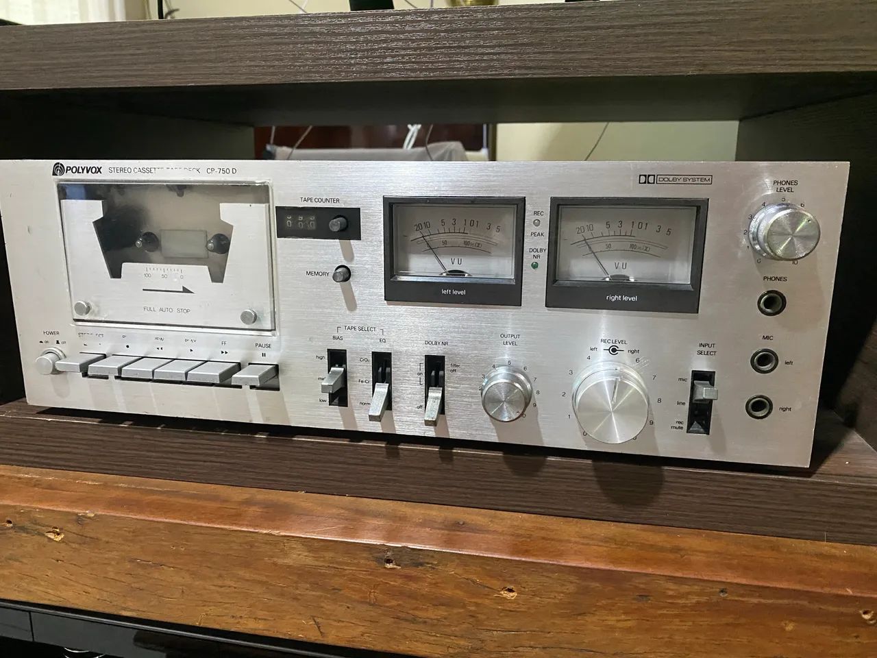Tape Deck Polyvox CP 750D  - Foto 2