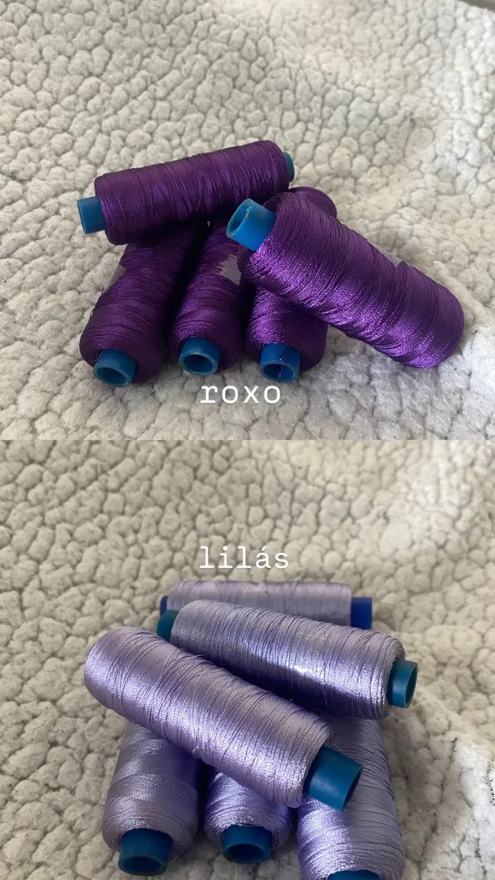 Linhas de Costura Lote Várias Cores Confira Descrição - Foto 4