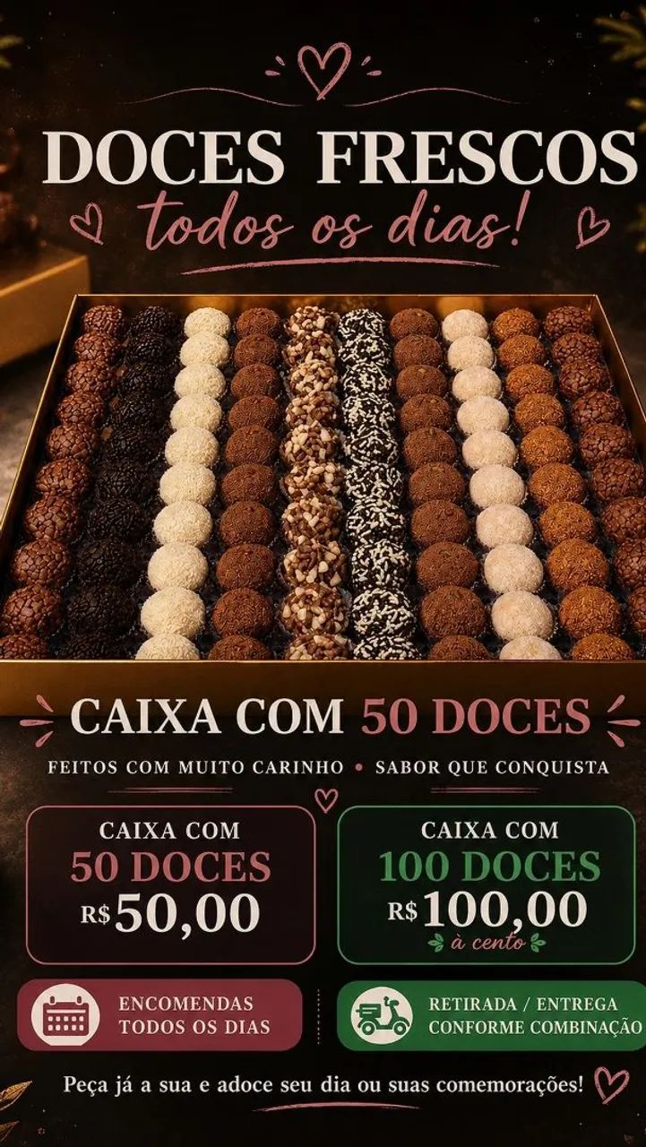 Docinhos, bolo e kit festas. Venham fazer seu orçamento! - Foto 5