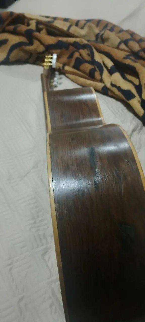Violão dele Vecchio sim impecável  - Foto 4