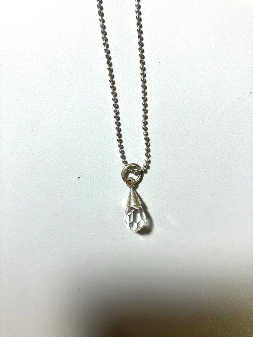 Corrente com pingente de gota bijuteria - Foto 3