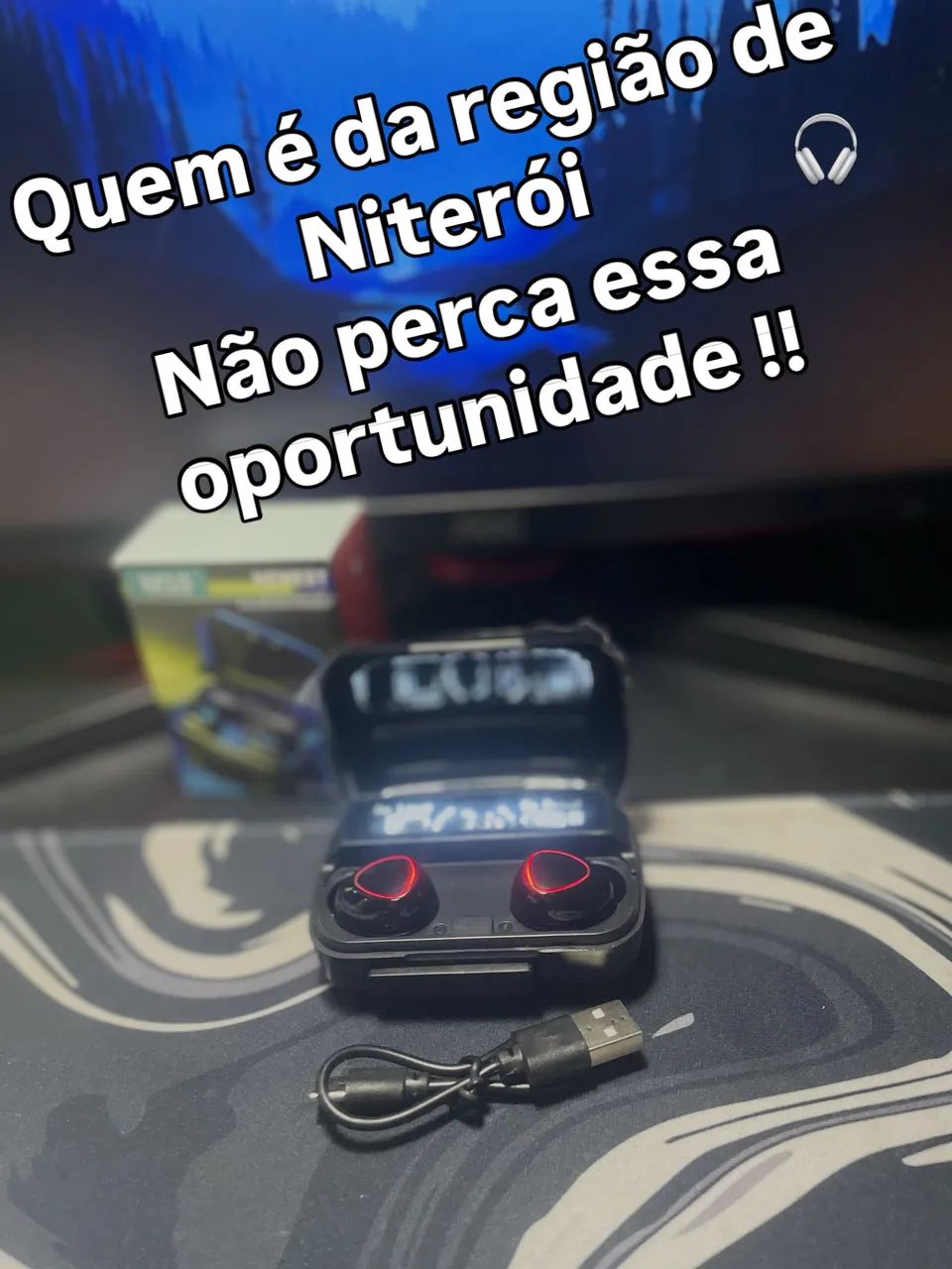 FONE DE OUVIDO Bluetooth M10 TWS - Foto 4