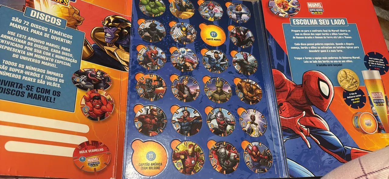 Tazos Heroos Marvel - Bistek