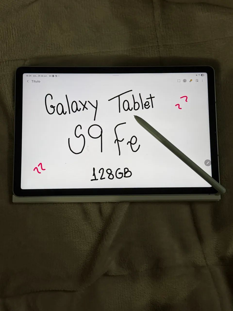 Tablet Samsung Galaxy Tab S9 Fe 128GB - Foto 3