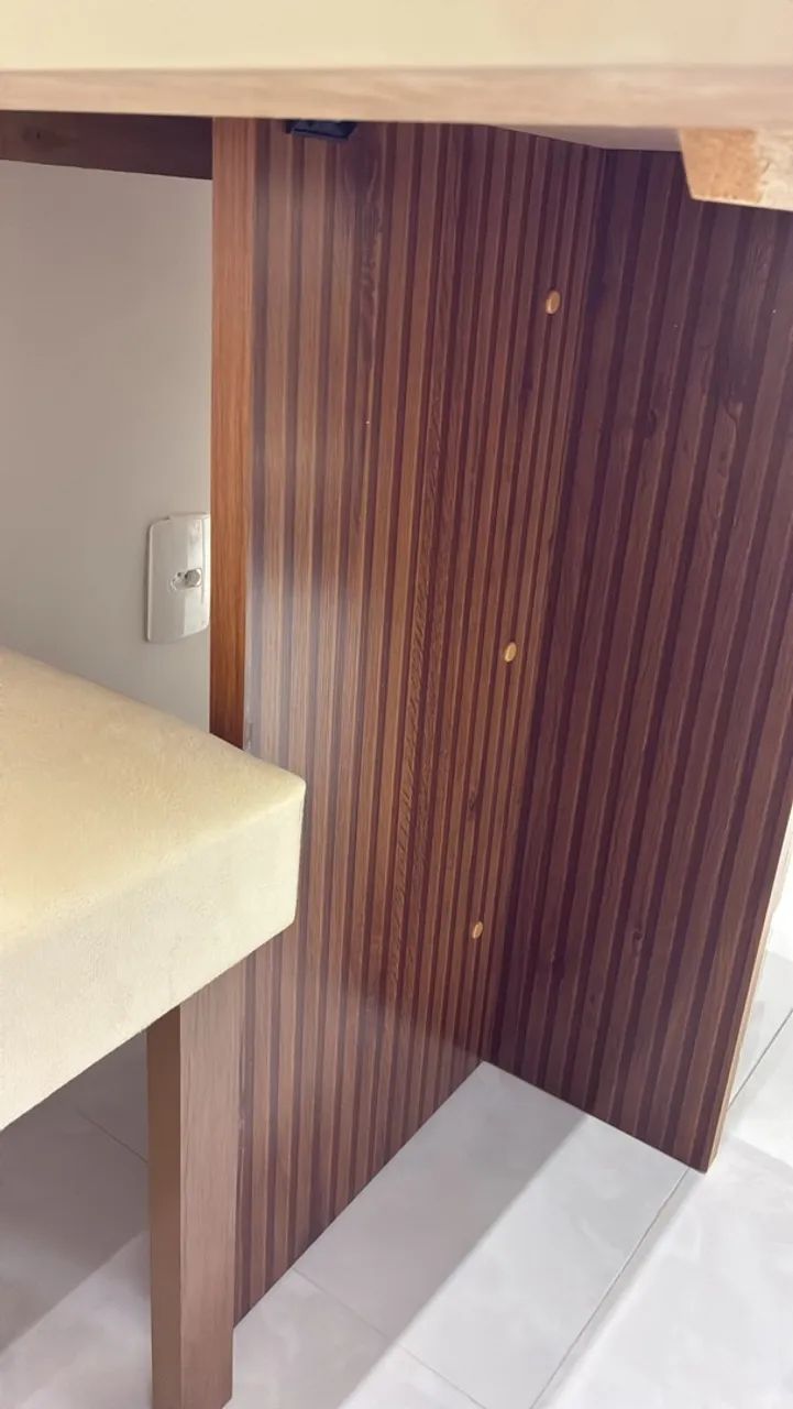 Mesa com quatro cadeiras 120x80 - Foto 3