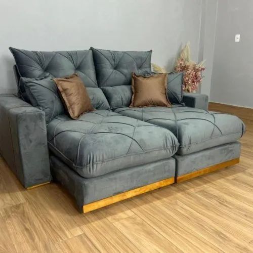 PROMOÇÃO - SOFÁ RETRÁTIL E RECLINÁVEL GRAN BELLO 2.30 - Foto 4