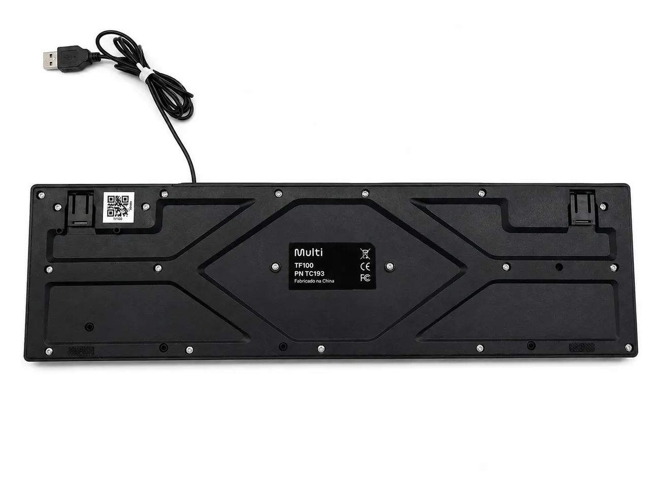 Teclado USB Multilaser TF100 - Prático e Funcional - Foto 3