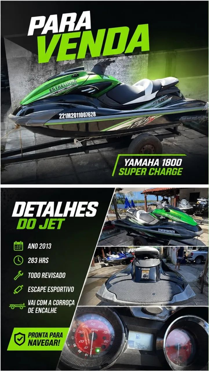 Jetski yamaha 1800 
