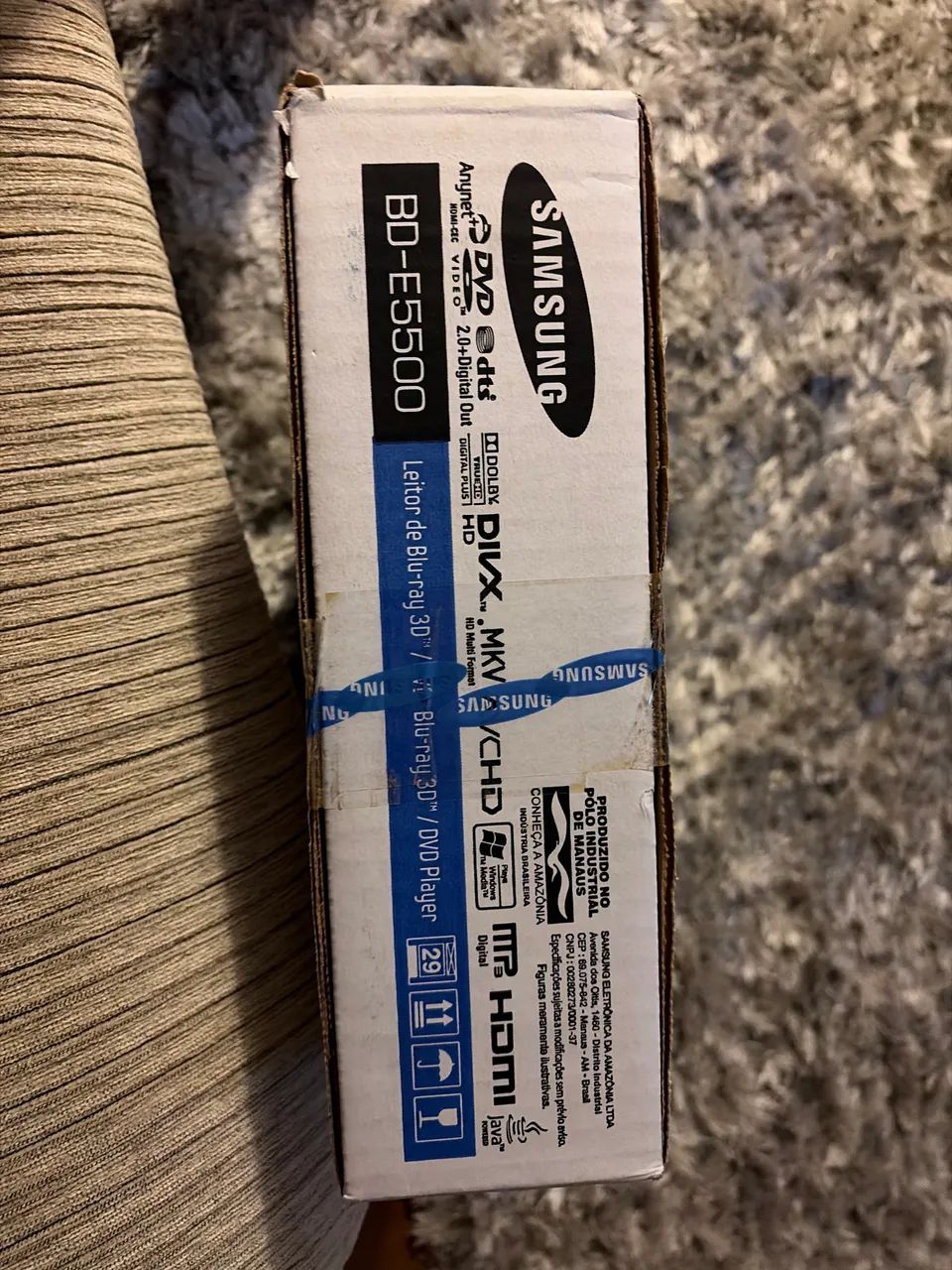 Samsung BD-E5500 - Blu-ray Player 3D Lacrado  - Foto 4