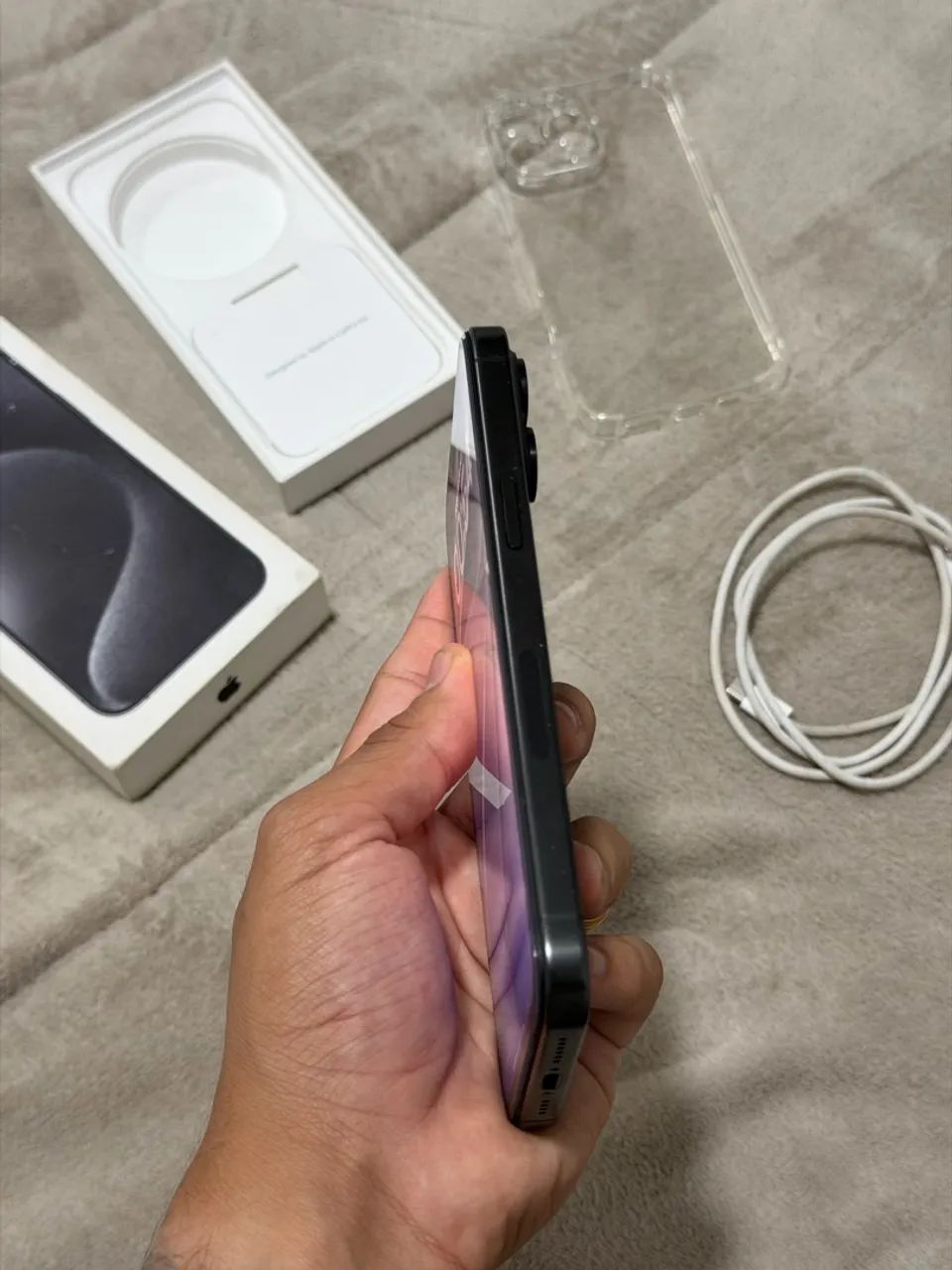 iphone 15 pro Max 256gb (sem detalhes)  - Foto 4