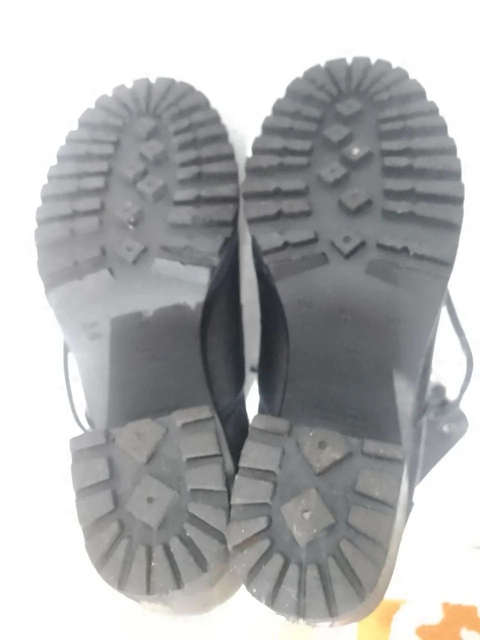 bota coturno corello couro legítimo n° 37 - Foto 4