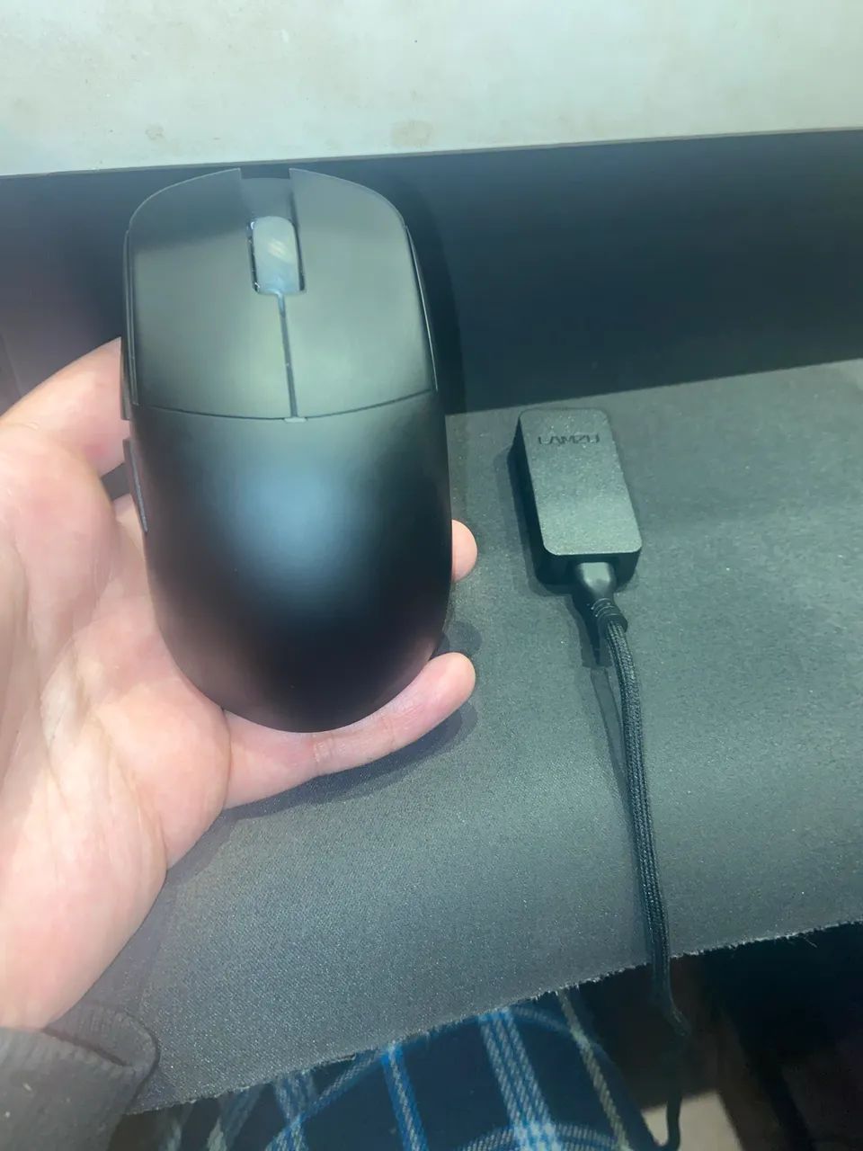 Mouse Lamzu Atlantis Mini Pro Preto - Foto 2