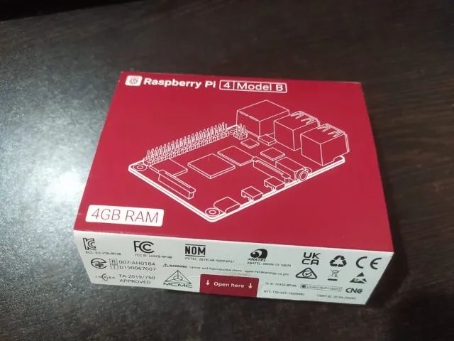 Raspberry Pi 4 Model B - 4GB - NOVO 