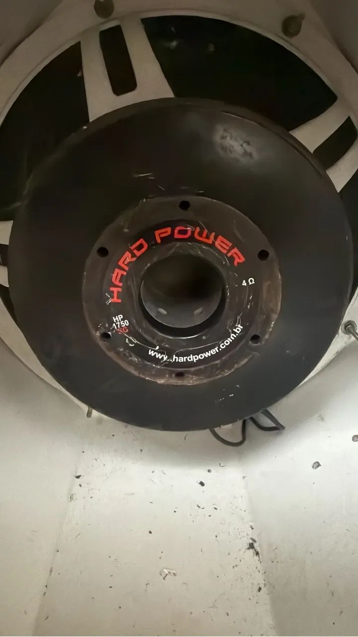 Hard power 15 com caixa mdf marítimo 