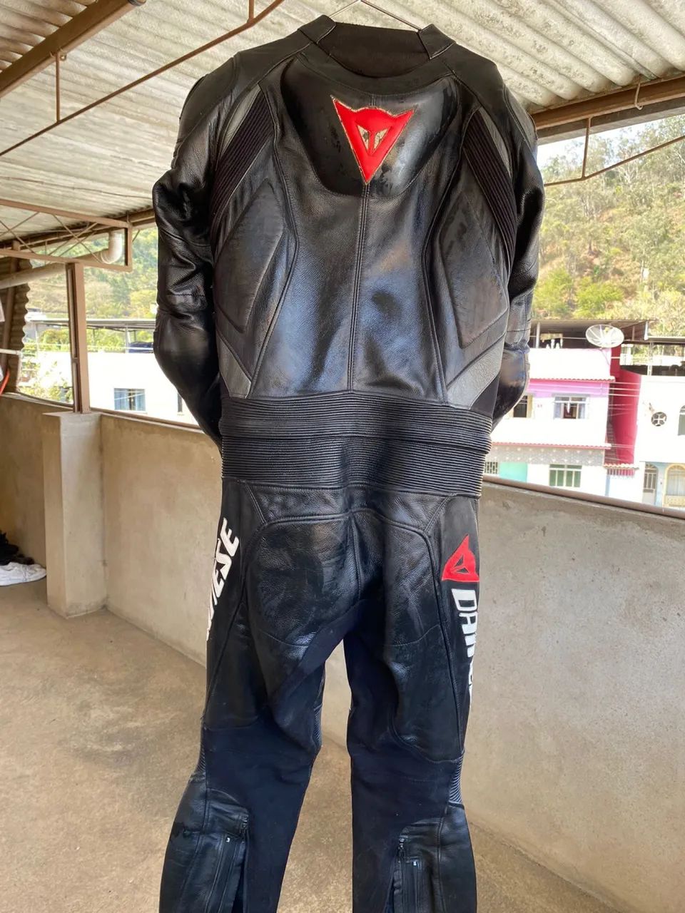  Macacão De Couro Dainese Avro D1 - 2 Peças - Foto 2
