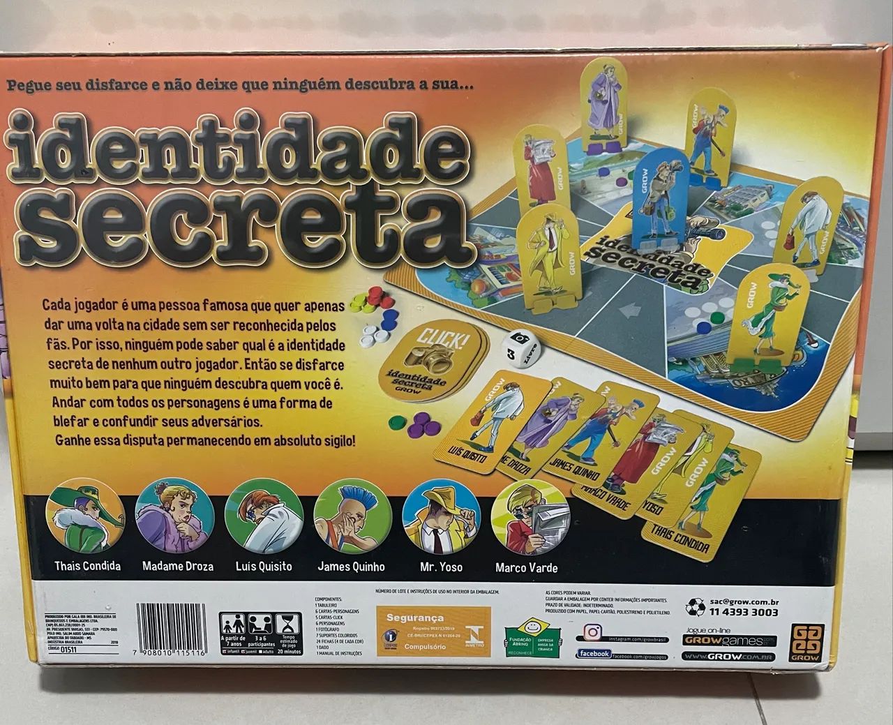 Jogo Identidade Secreta Grow - Foto 3