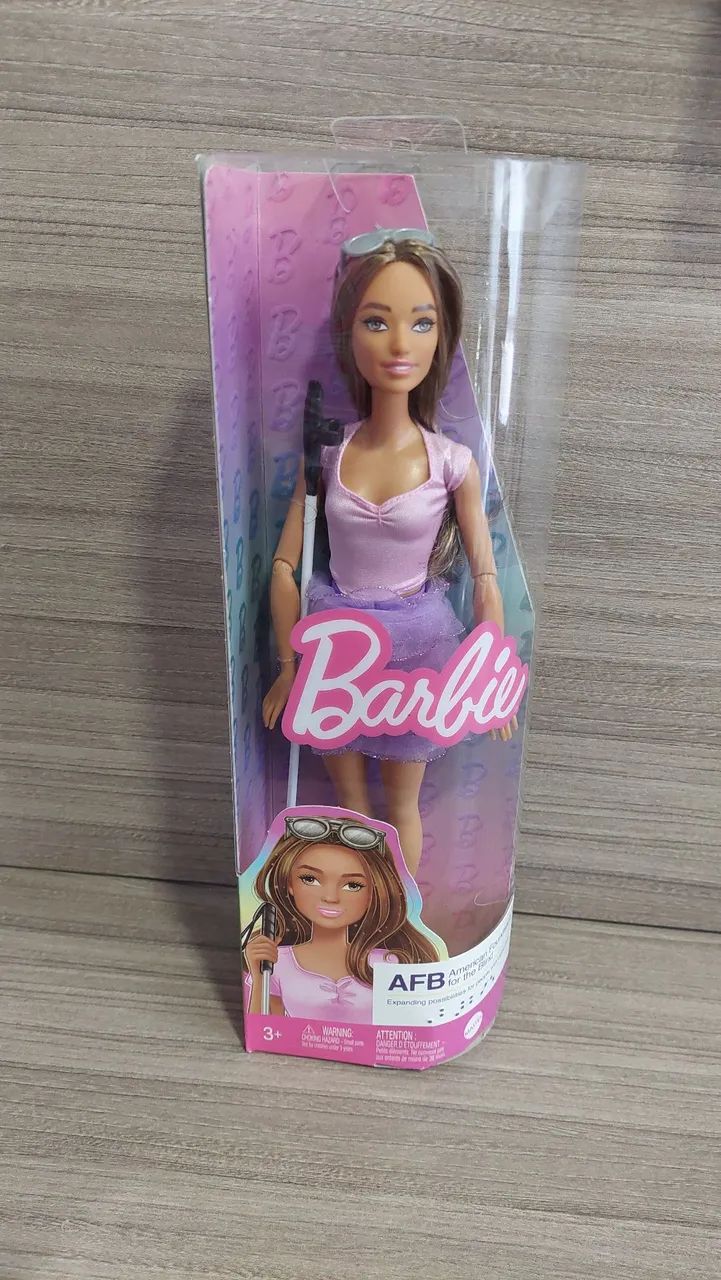 OPORTUNIDADE//Barbie Faschionista Deficiente Visual  - Foto 2