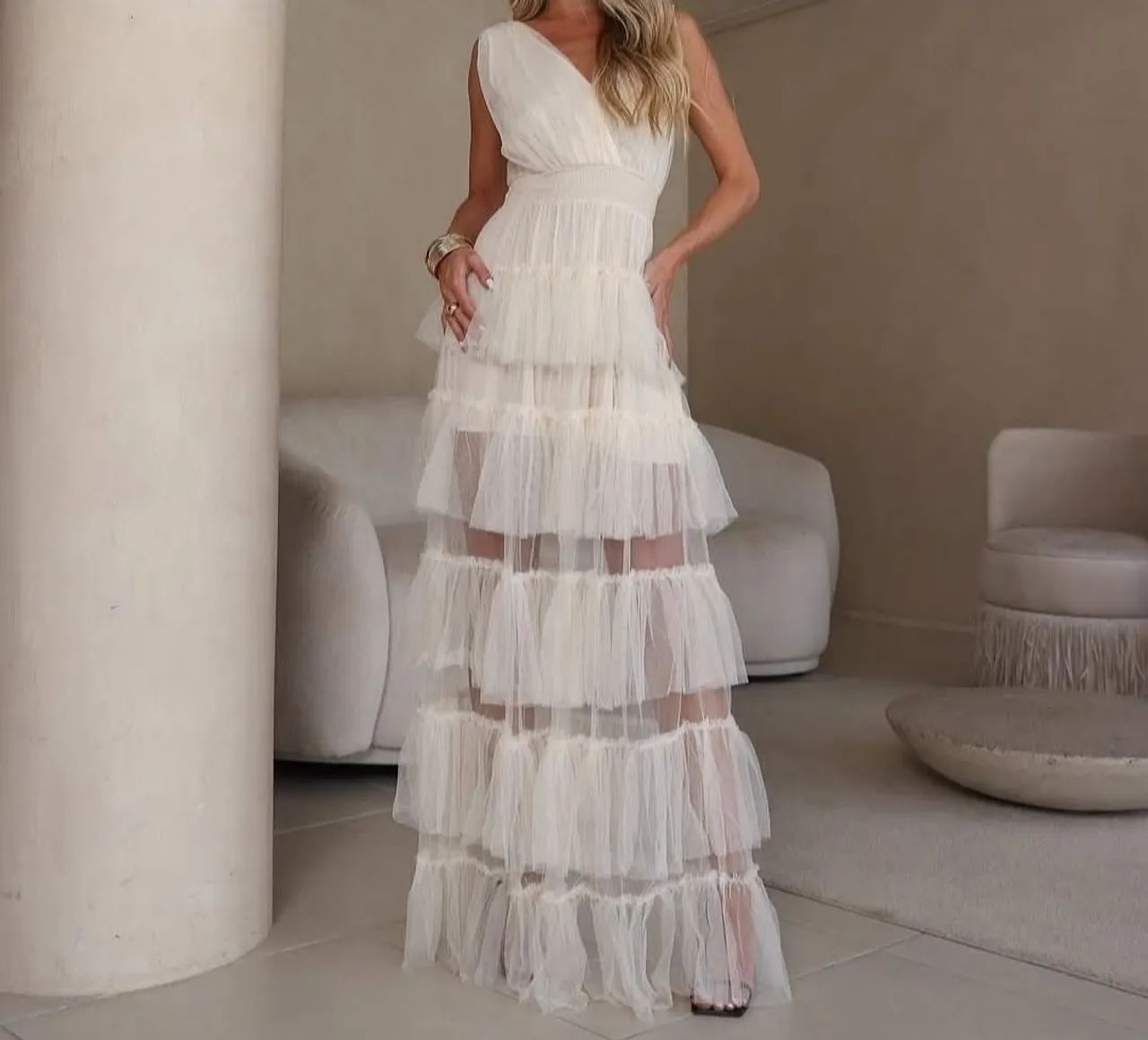 Vestidos de festas várias cores e modelos  - Foto 4