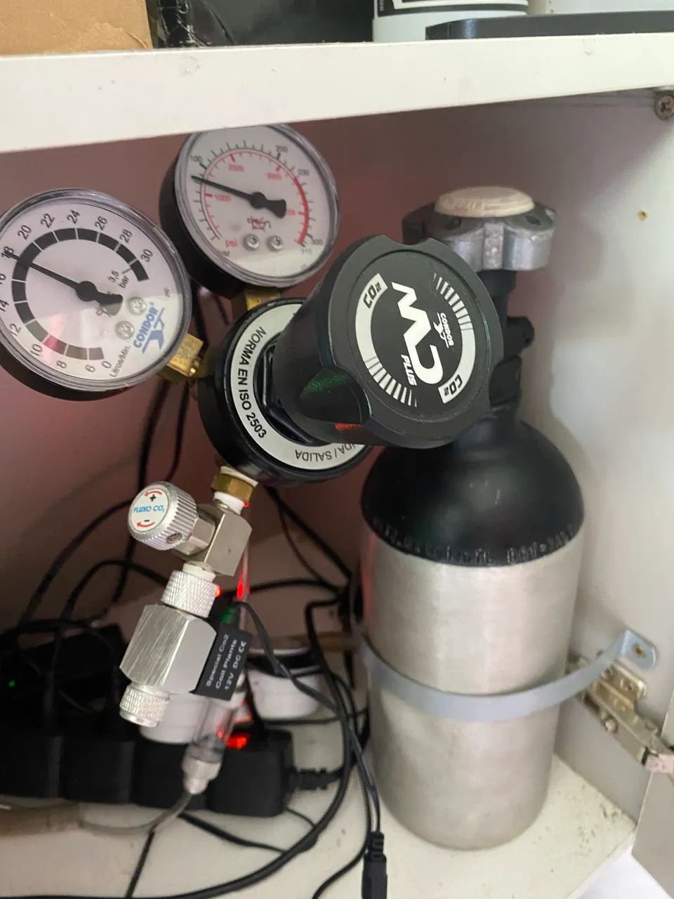 Kit co2 1kg, cilindro vazio 424794557452144641