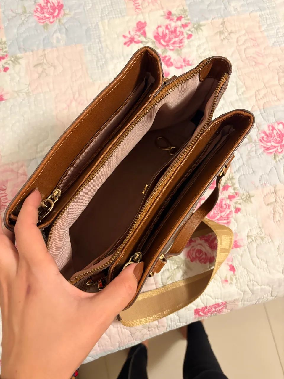 Bolsa luz da lua caramelo - Foto 4
