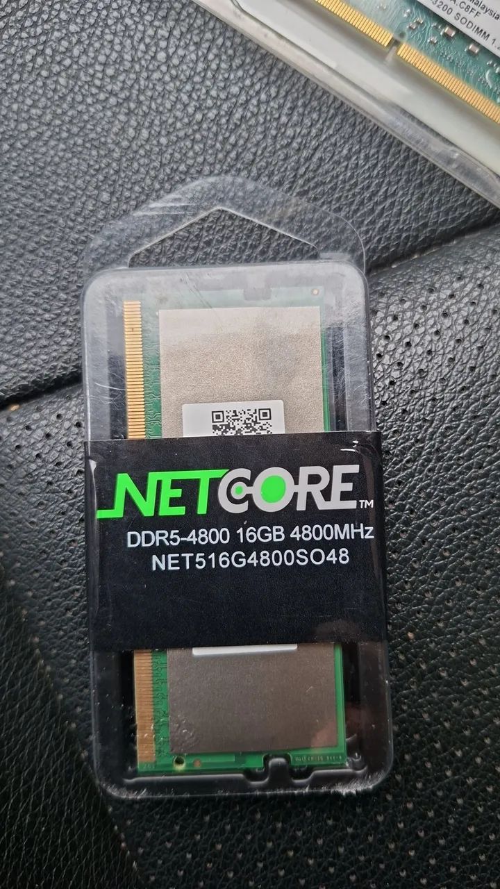 Memória DDR5 NETCORE 16G 4800MHZ