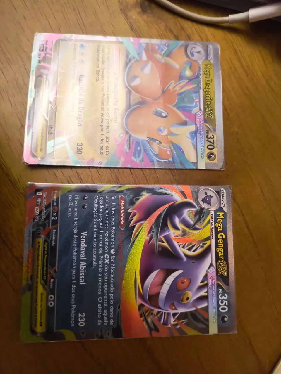 Mega Dragonite ex + Mega Gengar ex 30 anos - Foto 2