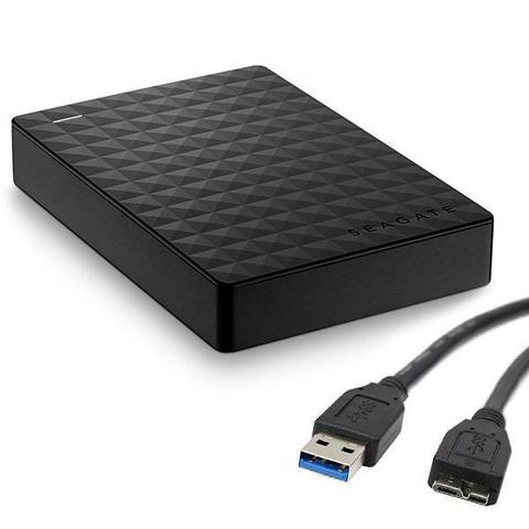 Super HD de 1 Tera da Marca Seagate com Velocidade Transferência 3.0