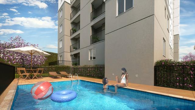 Cardon 2 dorms com sacada vaga de garagem Lazer completo - Foto 2
