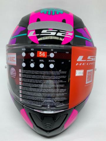Capacete Ls2 Rapid Bravado Pink FF353 - Foto 4
