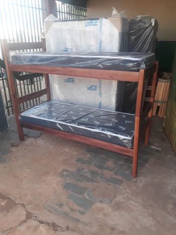Promoção beliche Madeira nova entrego liquidação - Foto 3
