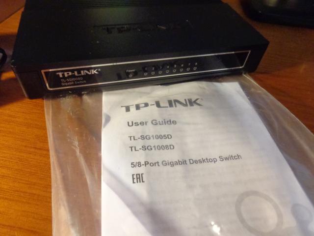 Switch Tp-link Gibabit Tl-sg1008d