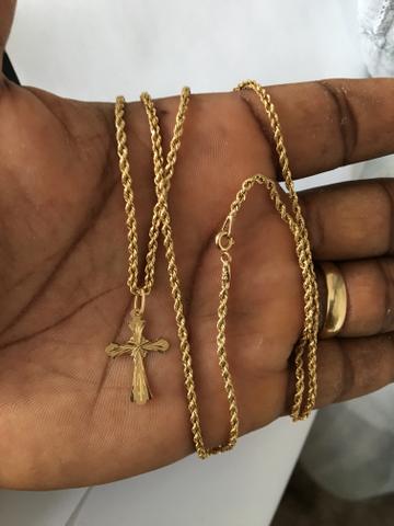 Colar em ouro 18k , LER ANÚNCIO !