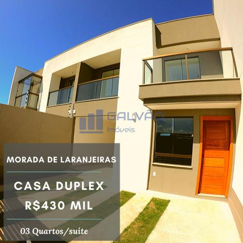 JG. Casa duplex de 3 quartos com suíte em Morada de Laranjeiras - Foto 19