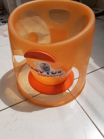 Berço que vira cama.- cadeirinha de carro- balde baby tube e curtinado - Foto 5