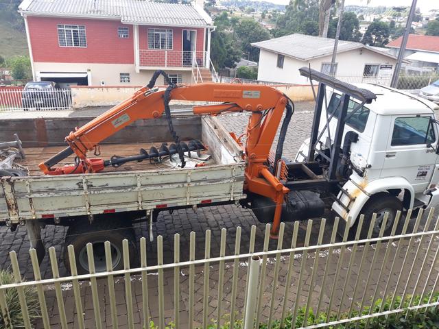 Munck, muck, muque, trado, perfuratriz, vw 13.150, vw, caminhão munck - Foto 10