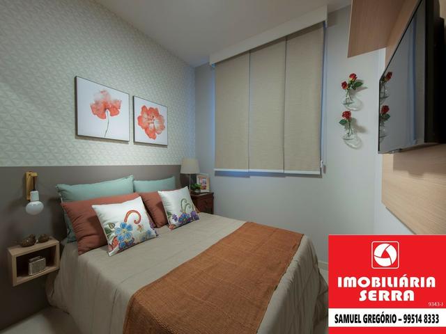 SAM 181 Torre Bromélia - 2 quartos com varanda - Morada de Laranjeiras - Foto 3