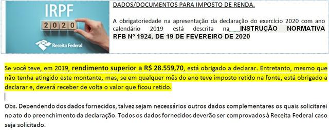 Imposto de Renda Pessoa Física