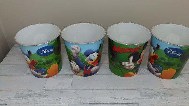 Potes do Mickey - Novos - sem uso - 04 peças - Foto 4