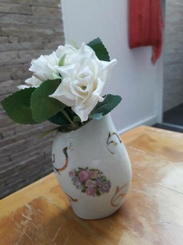 Vaso flores porcelana