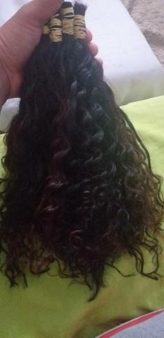 Cabelo cacheado 200 gramas 550 .passo cartão e pic pay - Foto 3