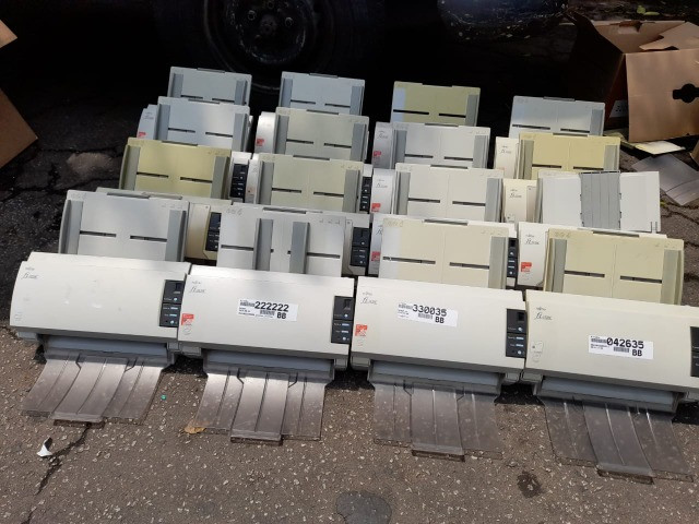Lote de Scanner Fujitsu kodak Panasonic epson fi 5120C 6130 6230 6140 6240 a partir cada