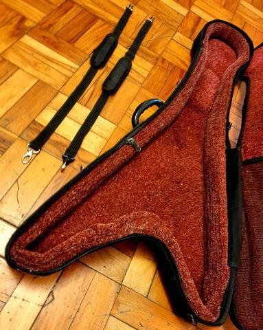 Semicase Solid Sound Flying V Jackson Randy Rhoads Gibson Flying v prs epiphone - Foto 3