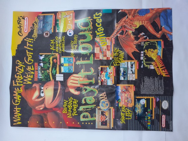 Nintendo,  cartaz Nintendo 1992/93