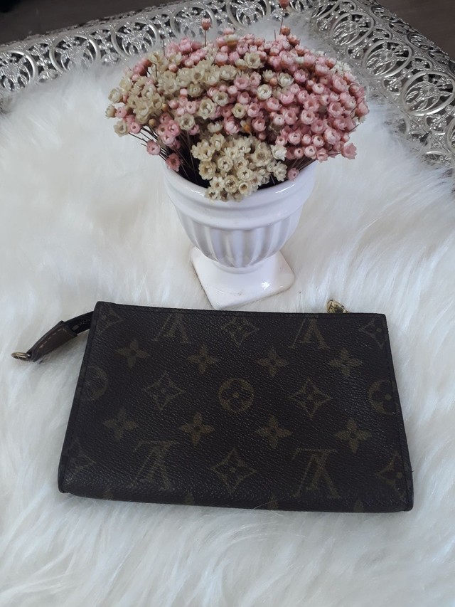 pink flower louis vuitton bolsa