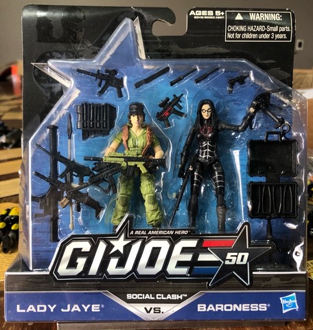 GI JOE 50TH/LADY JAYE vs BARONESS - Foto 3