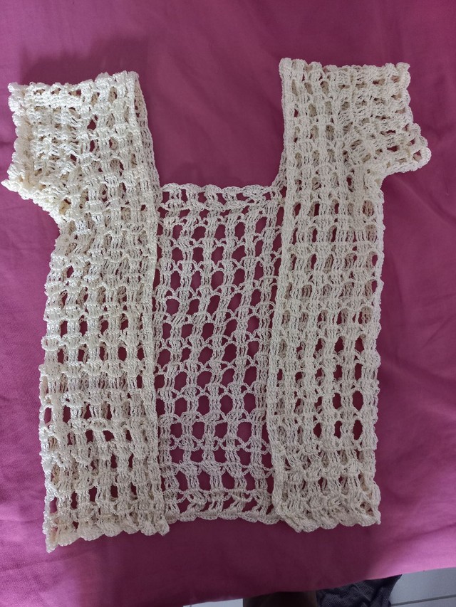 blusas de niñas a crochet