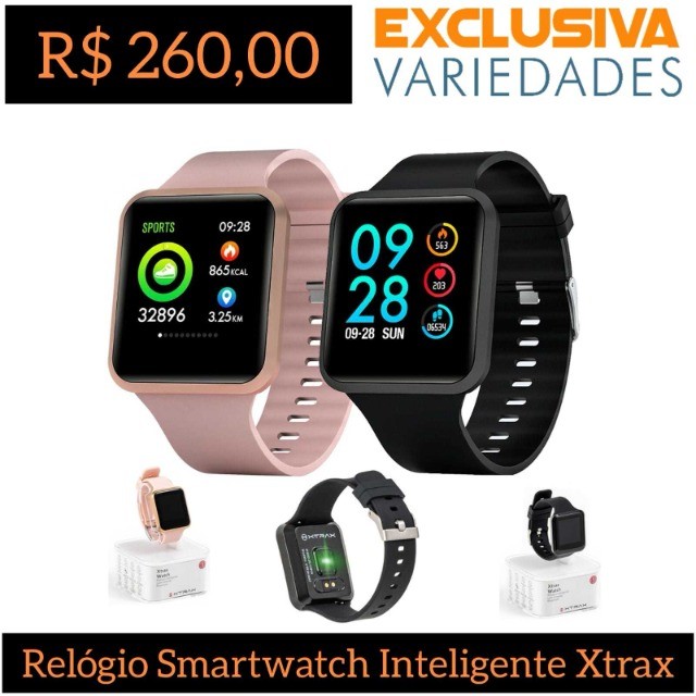 smartwatch xtrax e bom